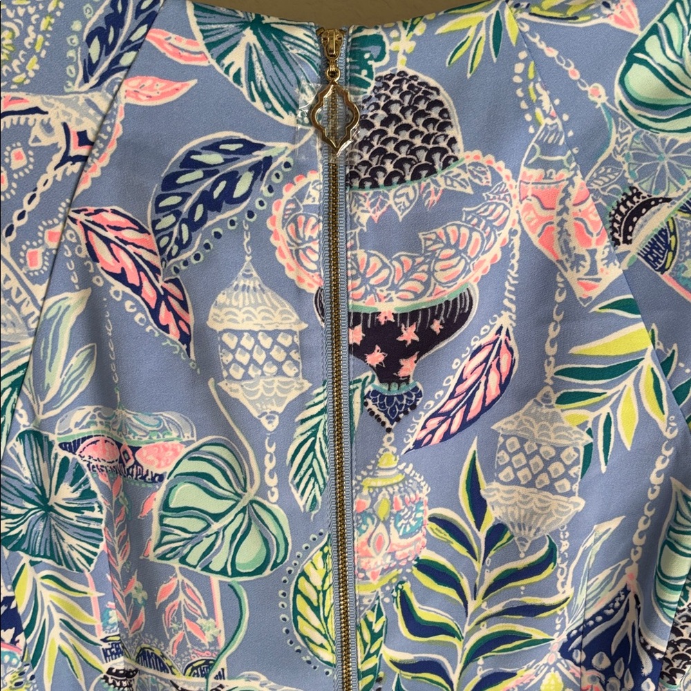 Lilly Pulitzer Kerstin Stretch Shift Dress Size 8 - Picture 4 of 5